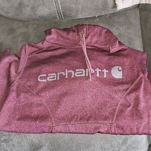 Carhartt Women's Burgundy Hoodie